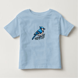 Blue Jay bird Kleinkind Fine Jersey T - Shirt