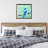 Blue Jay Bird Leinwanddruck (Insitu (Schlafzimmer))