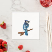 Blue Jay bird Napkins Serviette (Beispiel)