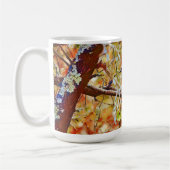 Blue Jay Bird Tree Nature Art Tasse Cup (Links)