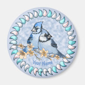 Blue Jay Branch Magnet (Vorne)