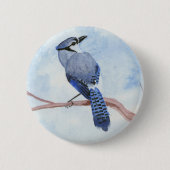 Blue Jay Button (Vorderseite)