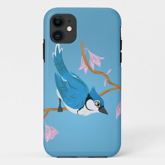 Blue Jay Case-Mate iPhone Hülle (Rückseite)