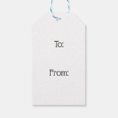 Blue Jay Geschenkanhänger (Rückseite)