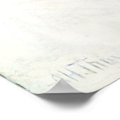 Blue Jay im Winter von Abbott Handerson Thayer Poster (Ecke)