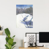 Blue Jay im Winter von Abbott Handerson Thayer Poster (Heimbüro)