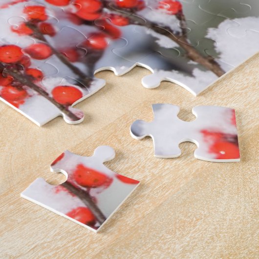 Blue Jay in Common Winterberry Puzzle (Seite)