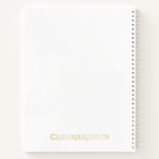 Blue Jay inspiriert Gradient Notebook Notizblock (Rückseite)