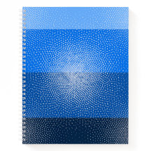 Blue Jay inspiriert Gradient Notebook