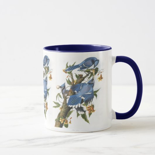 Blue Jay, John James Audubon Tasse (Rechts)