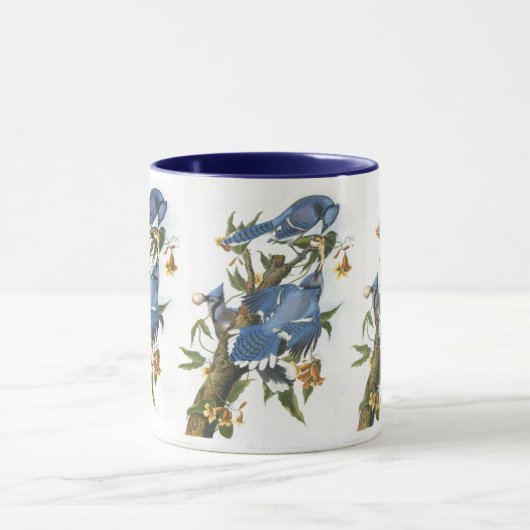 Blue Jay, John James Audubon Tasse (Zentrum)