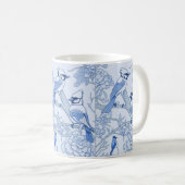 Blue Jay Kaffeetasse (VorderseiteRechts)