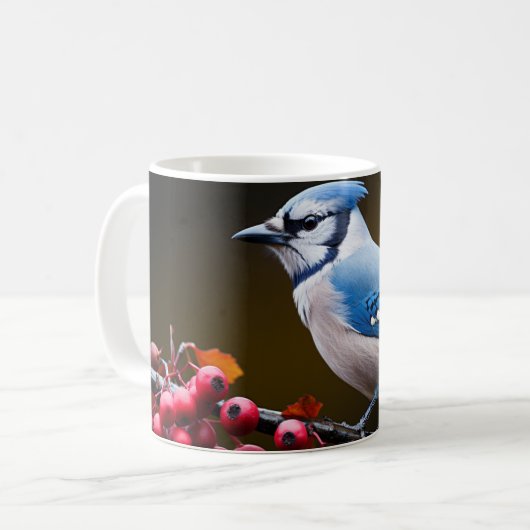 Blue Jay Kaffeetasse (Vorderseite Links)