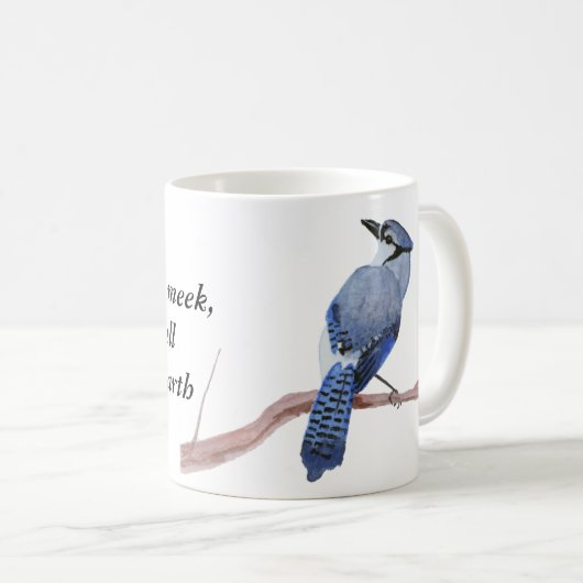 Blue Jay Kaffeetasse (VorderseiteRechts)