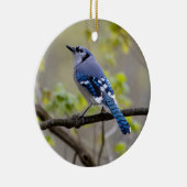 Blue Jay | KERAMIK Keramik Ornament (Rechts)