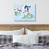 Blue Jay Leinwanddruck (Insitu (Schlafzimmer))