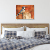 Blue Jay Leinwanddruck (Insitu (Schlafzimmer))