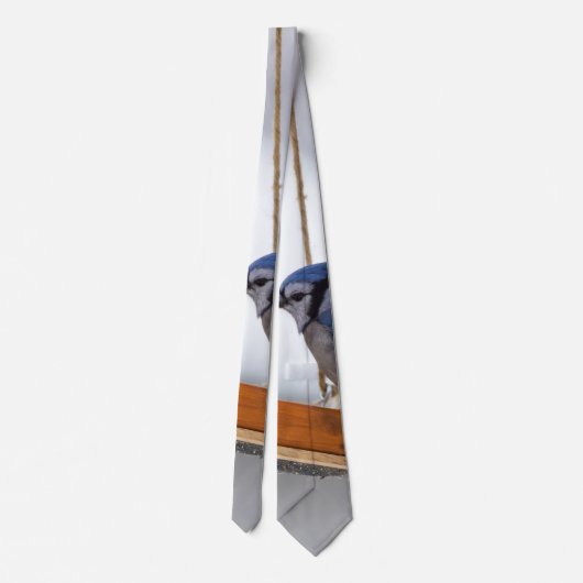 Blue Jay Lunch Neck Tie Krawatte (Rückseite)