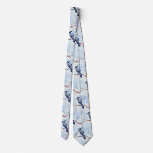 Blue Jay Neck Tie Krawatte (Rückseite)