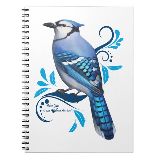 Blue Jay Notizblock (Vorderseite)