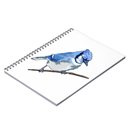 Blue Jay Notizblock (Linke Seite)