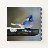 Blue Jay Painting - Original Bird Art Notizblock (Rückseite)