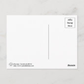 Blue Jay Postcard Postkarte (Rückseite)