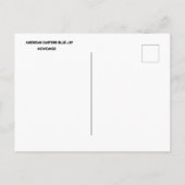 Blue Jay Postcard Postkarte (Rückseite)