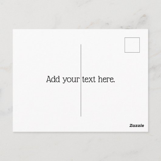 Blue Jay Postkarte (Rückseite)