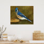 Blue Jay Print Poster (Küche)
