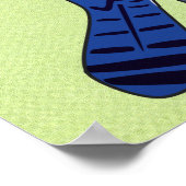 Blue Jay Print Poster (Ecke)