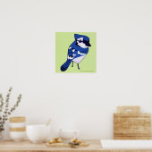 Blue Jay Print Poster (Küche)