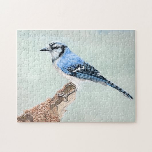 Blue Jay Puzzle (Horizontal)