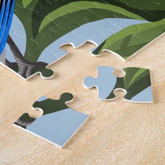 Blue Jay Puzzle (Seite)