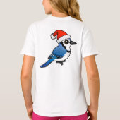 Blue Jay Santa T-Shirt (Rückseite)