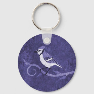 Blue Jay Schlüsselanhänger