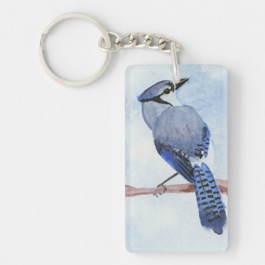 Blue Jay Schlüsselanhänger (Vorderseite)