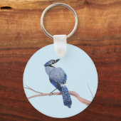 Blue Jay Schlüsselanhänger (Vorderseite)