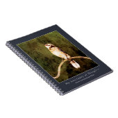 Blue Jay Songbird Notebook | Nature Art Journal Notizblock (Rechte Seite)