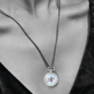 Blue Jay Spring Blumen Armbanduhr