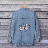 Blue Jay Spring Blumen Jeansjacke