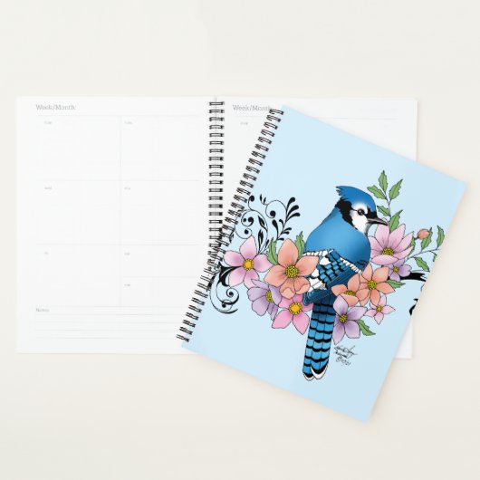 Blue Jay Spring Blumen Planer (Anzeige)