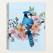 Blue Jay Spring Blumen Planer (Vorderseite)