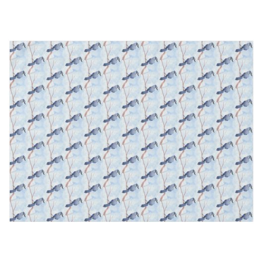 Blue Jay Tischdecke (Vorderseite (Horizontal))