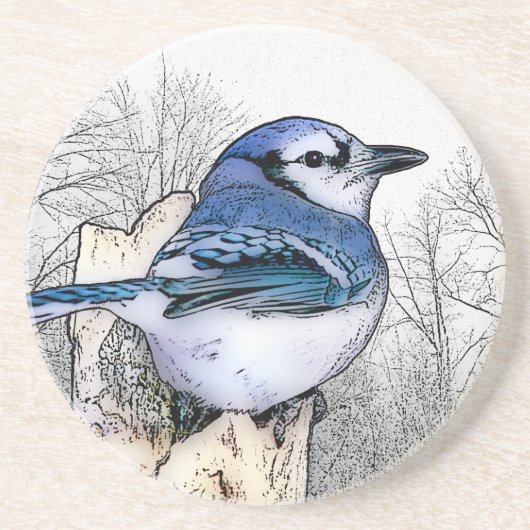 Blue Jay Untersetzer (Vorne)