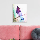 Blue Jay von Aleta Leinwanddruck (Insitu (Wohnzimmer))