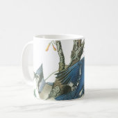 Blue Jay von Audubon Kaffeetasse (Vorderseite Links)