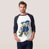 Blue Jay von John James Audubon T-Shirt (Vorne ganz)