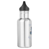 Blue Jay Whisperer Edelstahlflasche (Links)