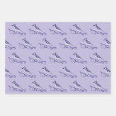 Blue Jay Wrapping Paper Set Geschenkpapier Set (Vorderseite 2)